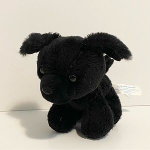 Build a Bear 5” Black Dog Lab Plush Small Fry Stuffed Animal Mini Toy